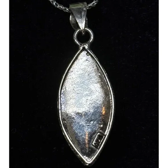 925 Sterling Silver Turkish Filigree Necklace for Women, NEW,HandmadeGift - Picture 4 of 4